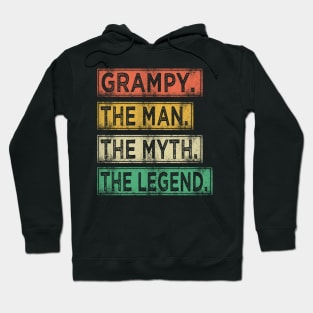 grampy the man the myth the legend Hoodie
